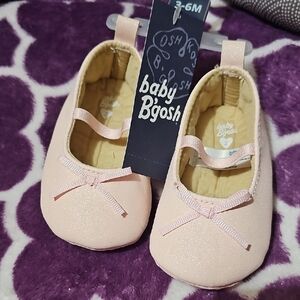 OshKosh B'gosh Baby Pink Glitter Shoes